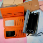 کیف پول پشت زیپ جلو جاکارتی زنانه