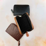 جاکارتی دورزیپ آکاردئونی چرم لیزارد