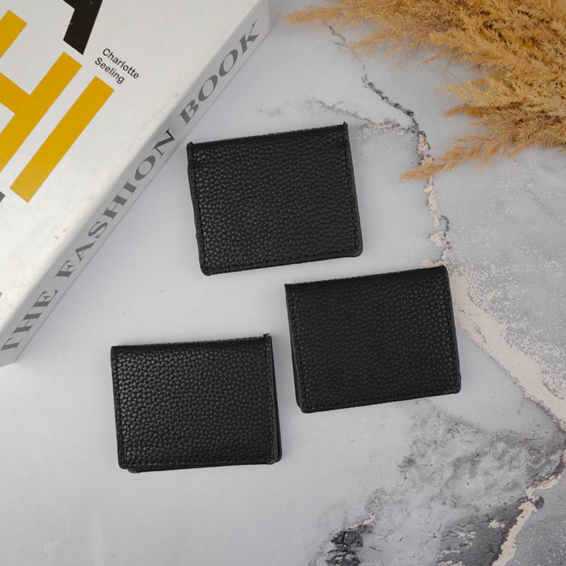 کیف پول کتابی شرانگ مشکی کیف پول کتابی شرانگ مشکی