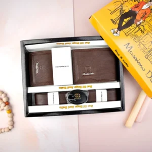 ست سه تیکه کیف پول جاکارتی کمربند