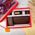 ست سه تیکه کیف پول، جاکارتی طلق دار، کمربند