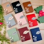 کیف پول پشت زیپ دخترانه گل دار