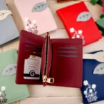 کیف پول پشت زیپ دخترانه گل دار