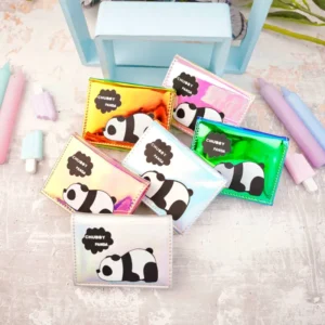 کیف پول سه لت هولوگرامی پاندا 25-146