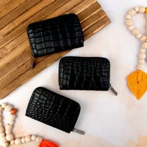 جاکارتی دور زیپ سنگی مشکی 005-309