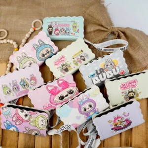 کیف پول تک زیپ چاپی کرومی فانتزی