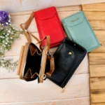 کیف پاسپورتی دوشی زنانه جاموبایلی دار