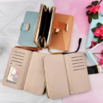 کیف پول زنانه بند دار وارداتی