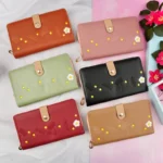 کیف پول زنانه گلدوزی وارداتی