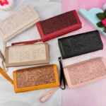 کیف پول دو زیپ زنانه وارداتی