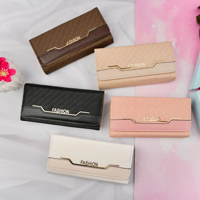 228-59 کیف پول زنانه سه لت وارداتی