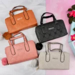 کیف دوشی دستی دو زیپ زنانه وارداتی