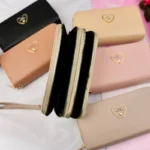 کیف پول زنانه دو زیپ وارداتی