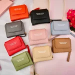 کیف پول پشت جاکارت سرخونه دار کوچک