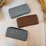 کیف پول دو زیپ مارک فندی