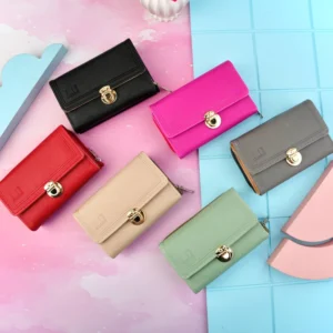 کیف پول پشت زیپ قفلی کوچک