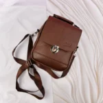 کیف دوشی قفلی مردانه سایز کوچک