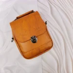 کیف دوشی قفلی مردانه سایز کوچک