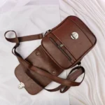 کیف دوشی قفلی مردانه سایز کوچک