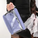 کیف آرایشی دو تیکه طلقی