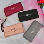 کیف پول پشت زیپ بند دار زنانه