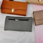 کیف پول قفلی بزرگ زنانه بنددار