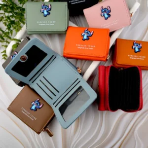 کیف پول پشت جاکارتی دخترانه سایز کوچک