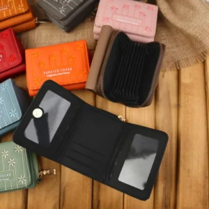 کیف پول پشت جاکارت کوچک دخترانه