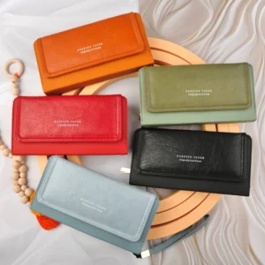 کیف پول پشت زیپ بزرگ زنانه