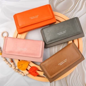 کیف پول پشت زیپ بزرگ زنانه