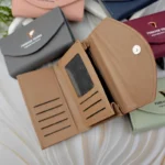 کیف پول لب گرد مگنتی زنانه