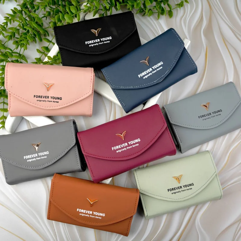 038-302 کیف پول لب گرد مگنتی زنانه