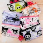 کیف آرایشی طلقی چاپی دخترانه