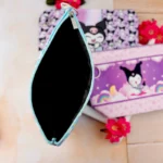 کیف آرایشی مخملی چاپی