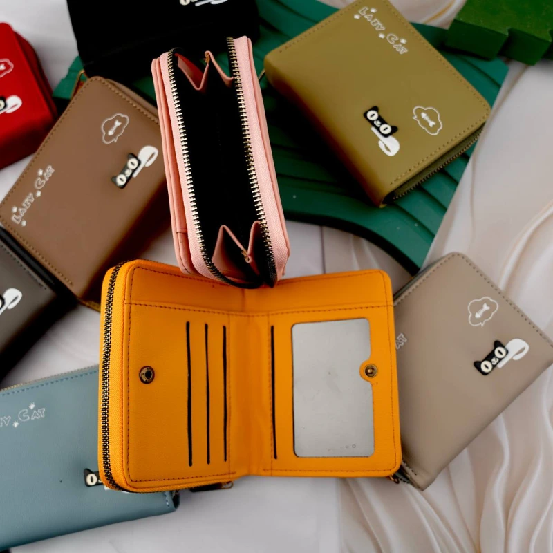 131-145 (1) کیف پول پشت زیپ دخترانه سایز متوسط