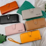 کیف پول دو طرفه وسط زیپ بنددار