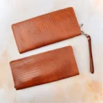 کیف دسته چکی لیزارد چرم طبیعی