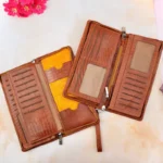 کیف دسته چکی لیزارد چرم طبیعی