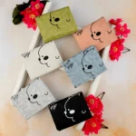 کیف پول سه لت چاپی دخترانه