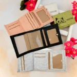 کیف پول سه لت کوچک چاپی دخترانه