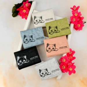 کیف پول سه لت کوچک چاپی دخترانه