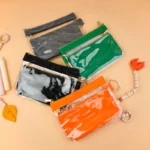 کیف آرایشی سه تیکه طلقی