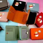 کیف پول وسط زیپ فانتزی دخترانه