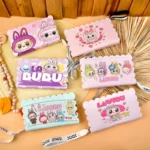 کیف پول فانتزی دخترانه تک زیپ طرح لبوبو