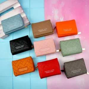 کیف پول پشت جاکارت دخترانه گلدوزی