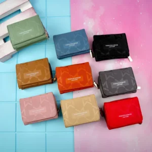 کیف پول پشت جاکارت دخترانه گلدوزی