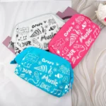 کیف آرایشی دهنه دار چاپی