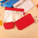 کیف آرایشی سه تیکه طلقی