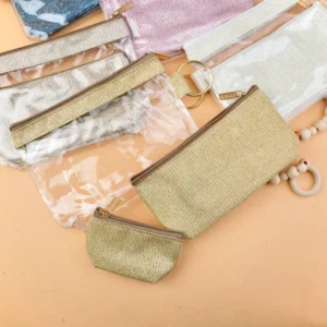 کیف آرایشی سه تیکه لمه