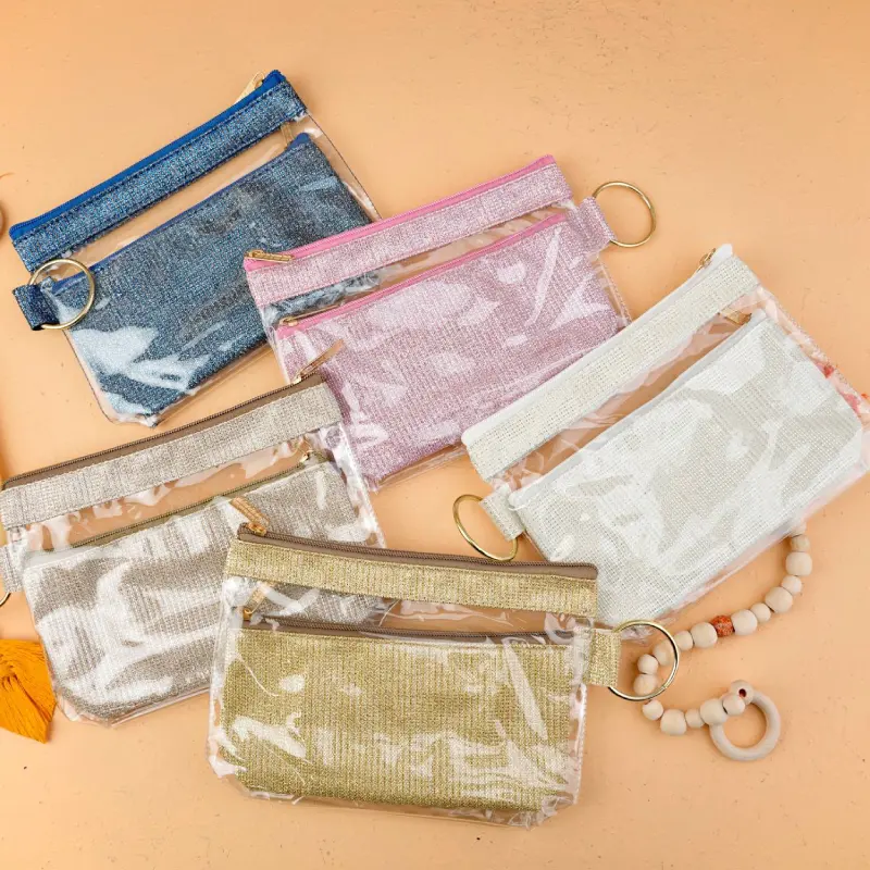 198-006 کیف آرایشی سه تیکه لمه